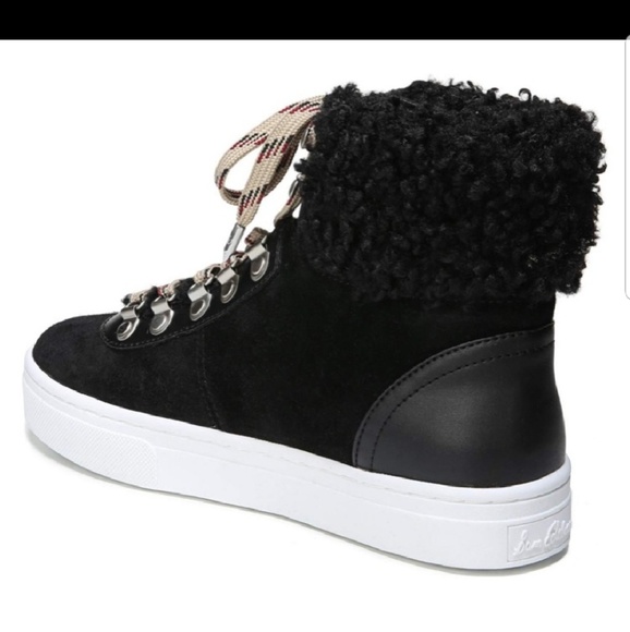 🆕️ SAM EDELMAN Platform Shearling Boots - Picture 2 of 3